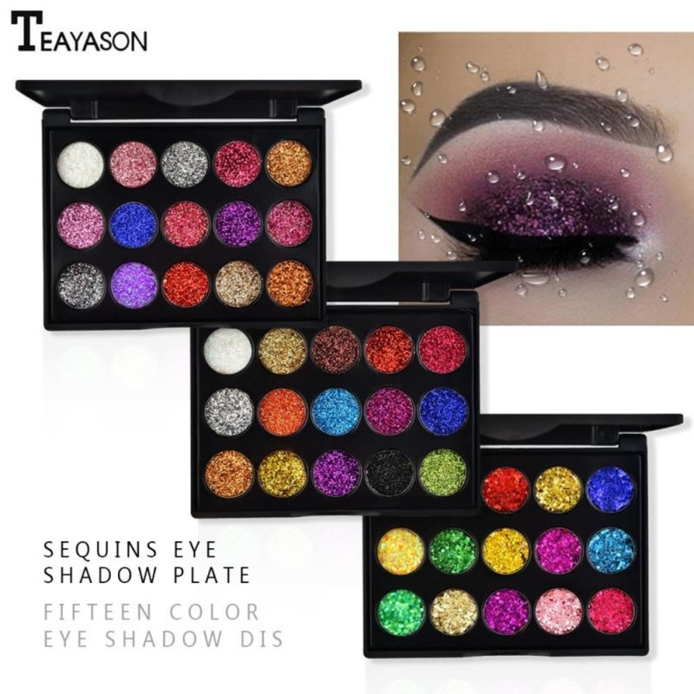 TEAYASON 15 colors Matte Eyeshadow Palette Long la